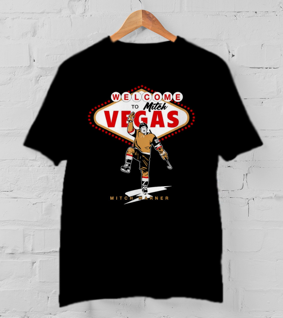 Welcome To Mitch Vegas Mitchell Marner NHL Hockey T-Shirt