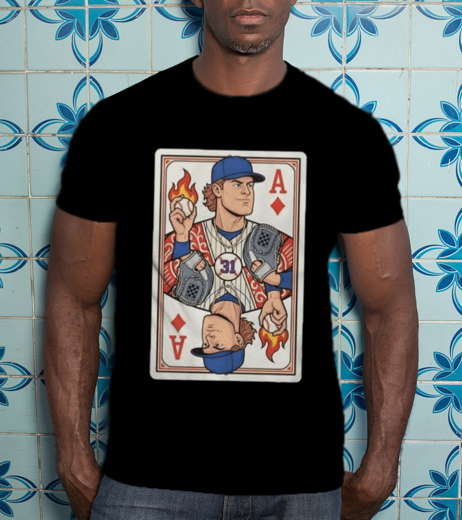Cam Schlittler Ace Of Diamonds Poker Card Yankees Number 31 T-Shirt