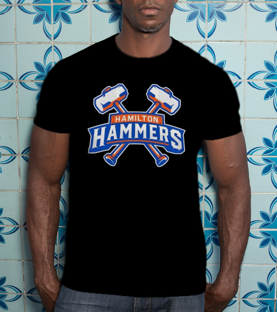 Hamilton Hammers Crossed Mallets T-Shirt