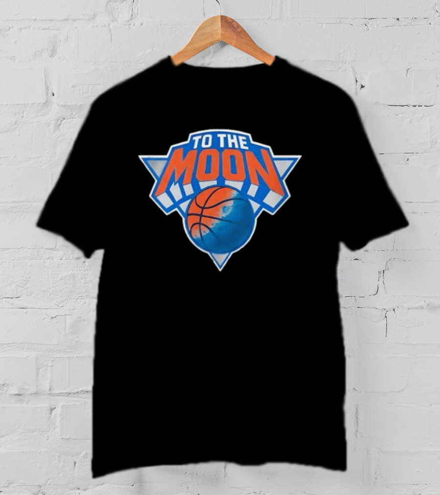 To The Moon New York Knicks Basketball T-Shirt