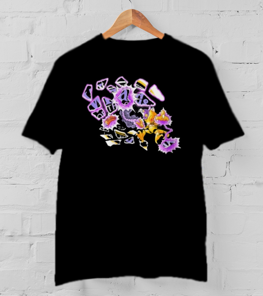 Pokémon Alakazam Psybeam Wizards Collaboration T-Shirt