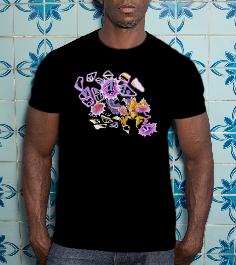Pokémon Alakazam Psybeam Wizards Collaboration T-Shirt