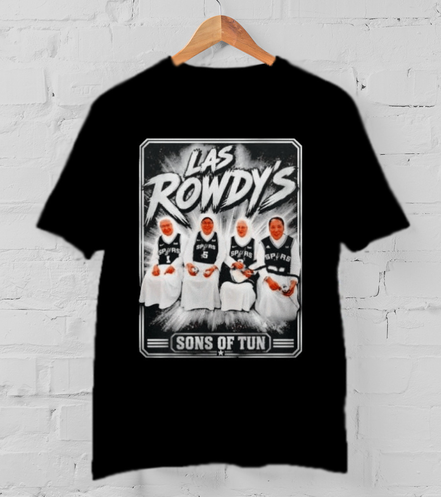 Las Rowdy's Spurs Sons Of Tun T-Shirt