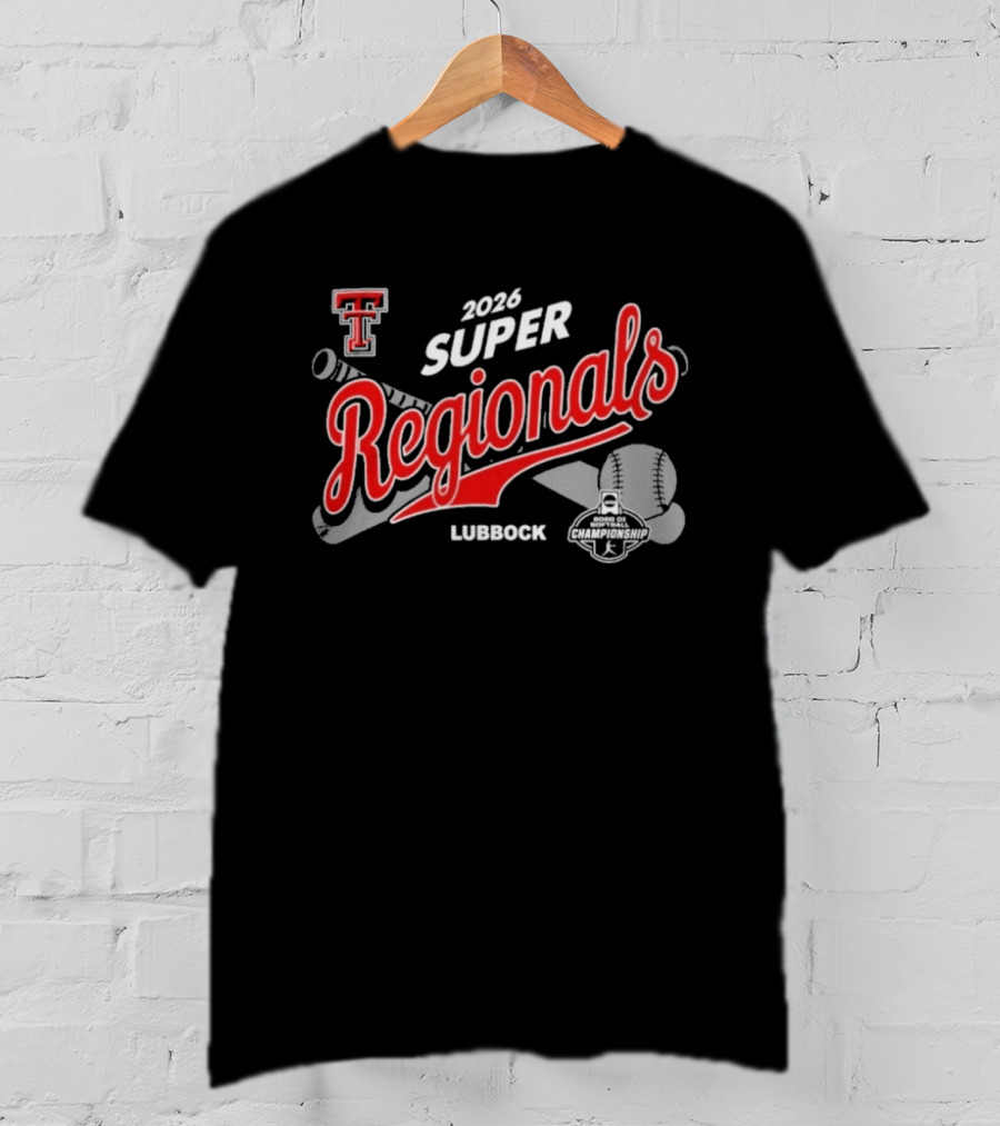 Texas Tech Red Raiders 2026 Super Regionals Lubbock T-Shirt