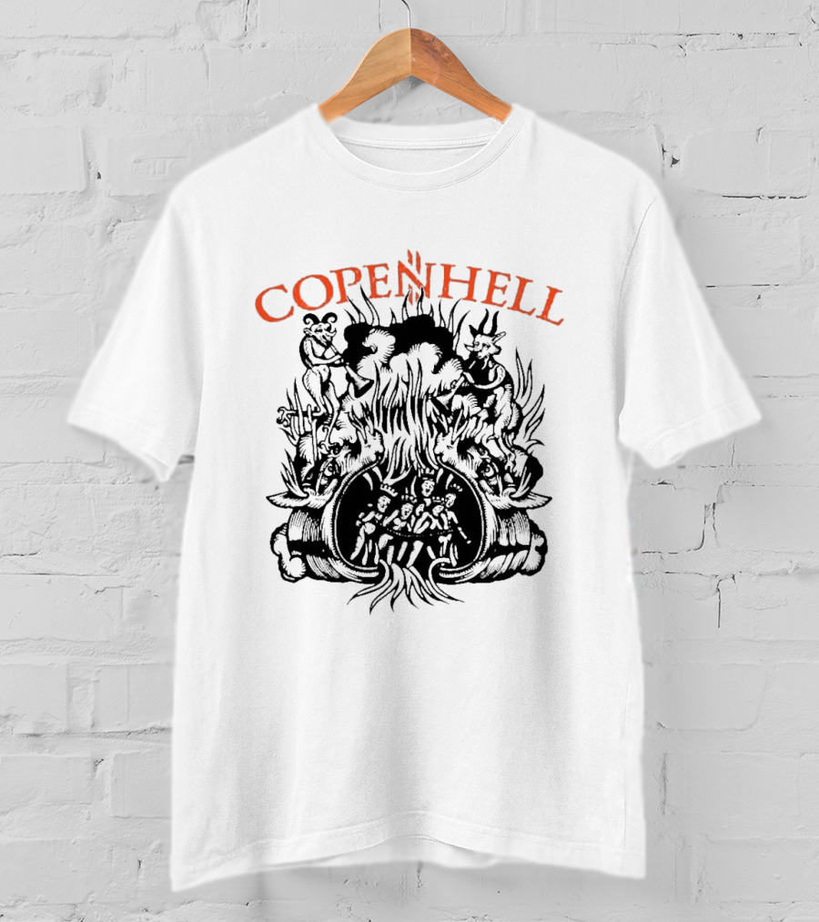 Copenhell Festival 2026 Copenhagen Denmark 24 To 27 June Ye Olde Hell T-Shirt