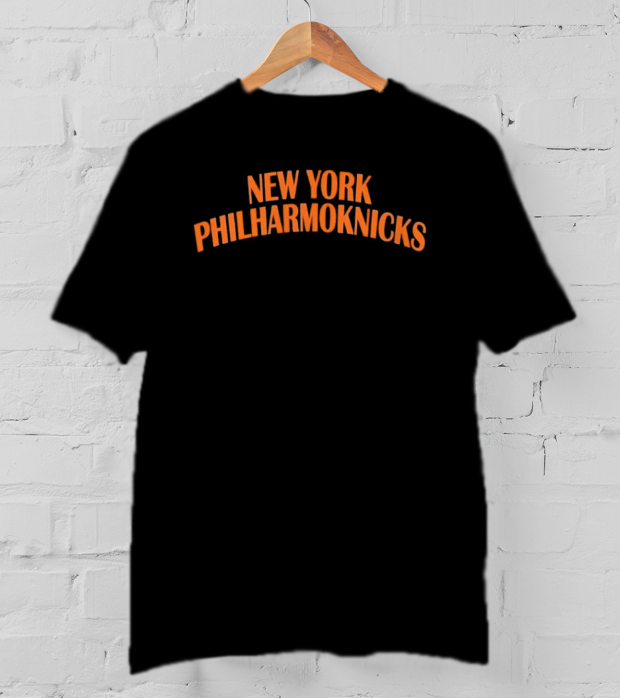 New York Philharmoknicks Knicks Inspired Collaboration T-Shirt