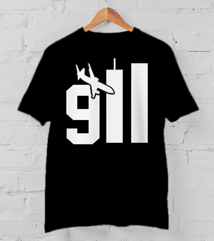 Patriotic 911 Patriot Day Memorial Twin Towers T-Shirt