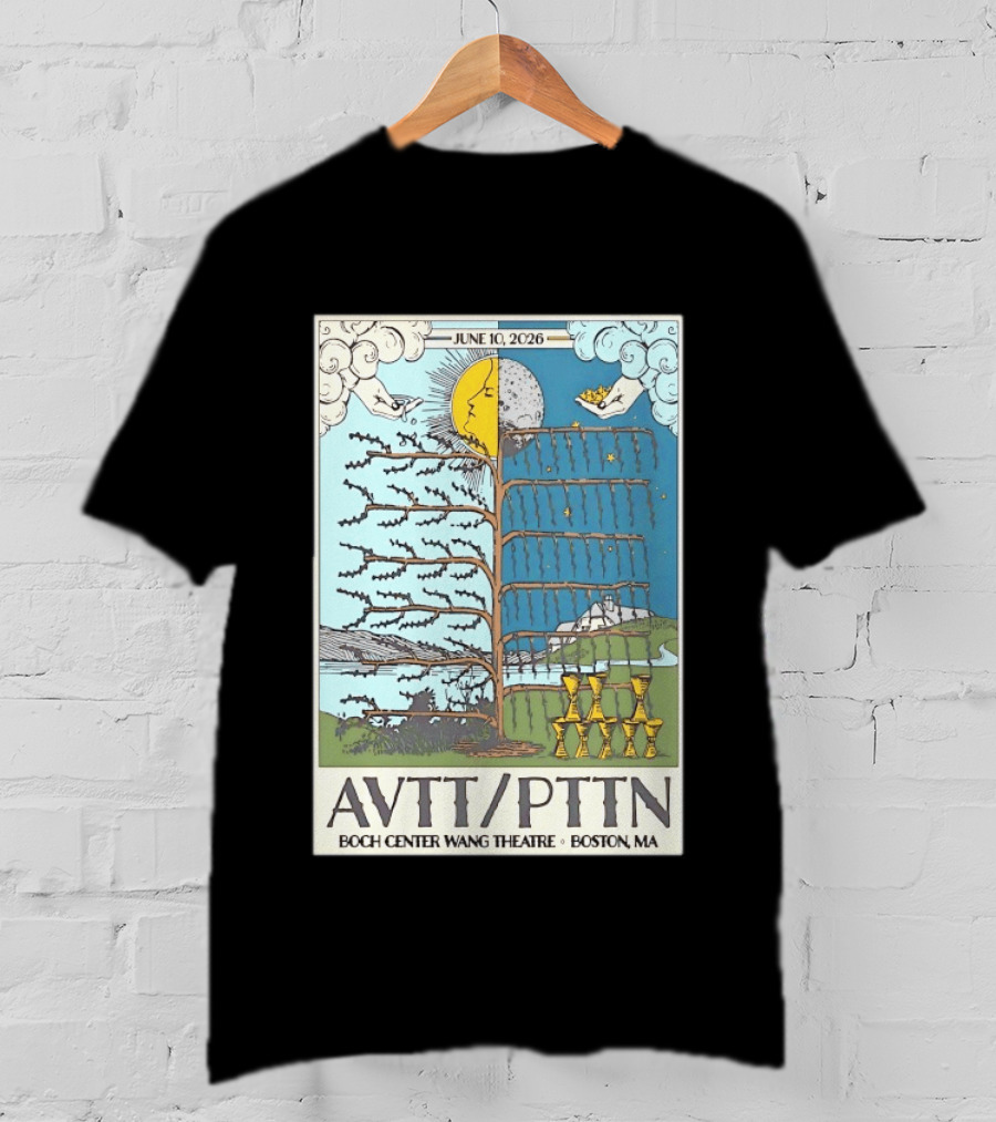 June 10 2026 AVTT PTTN Boch Center Wang Theatre Boston MA Concert T-Shirt