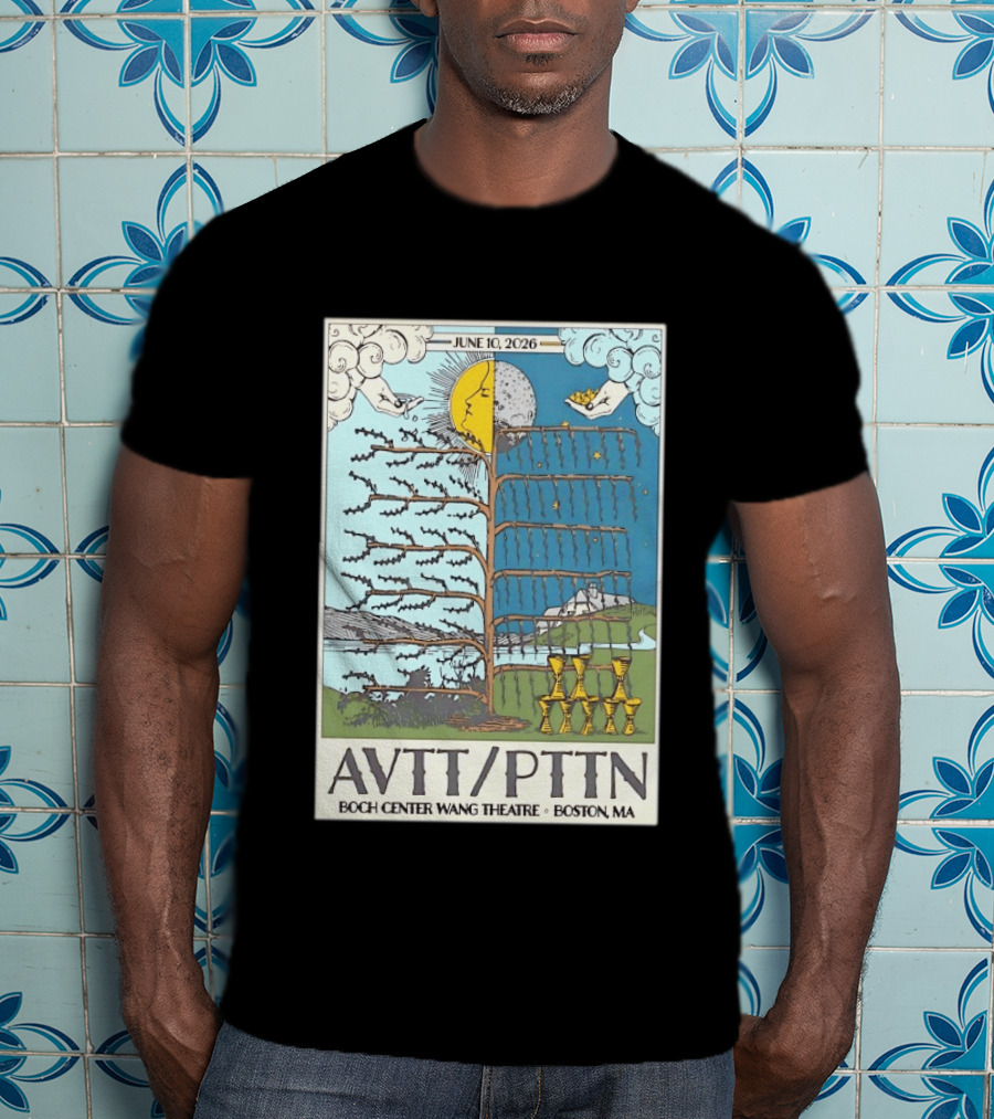 June 10 2026 AVTT PTTN Boch Center Wang Theatre Boston MA Concert T-Shirt