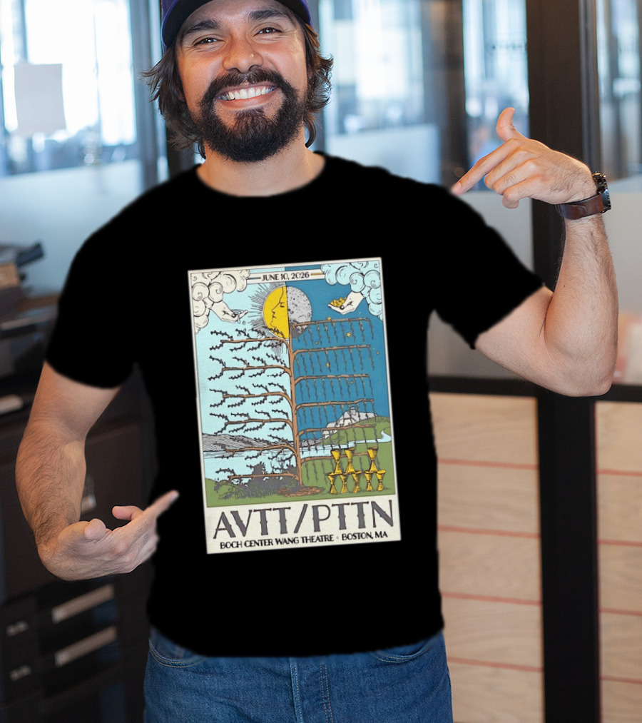 June 10 2026 AVTT PTTN Boch Center Wang Theatre Boston MA Concert T-Shirt