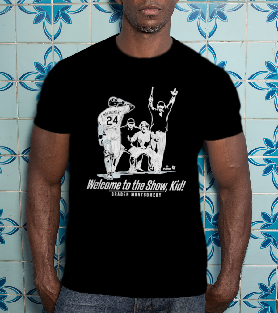 Braden Montgomery Welcome To The Show Kid Baseball 24 T-Shirt