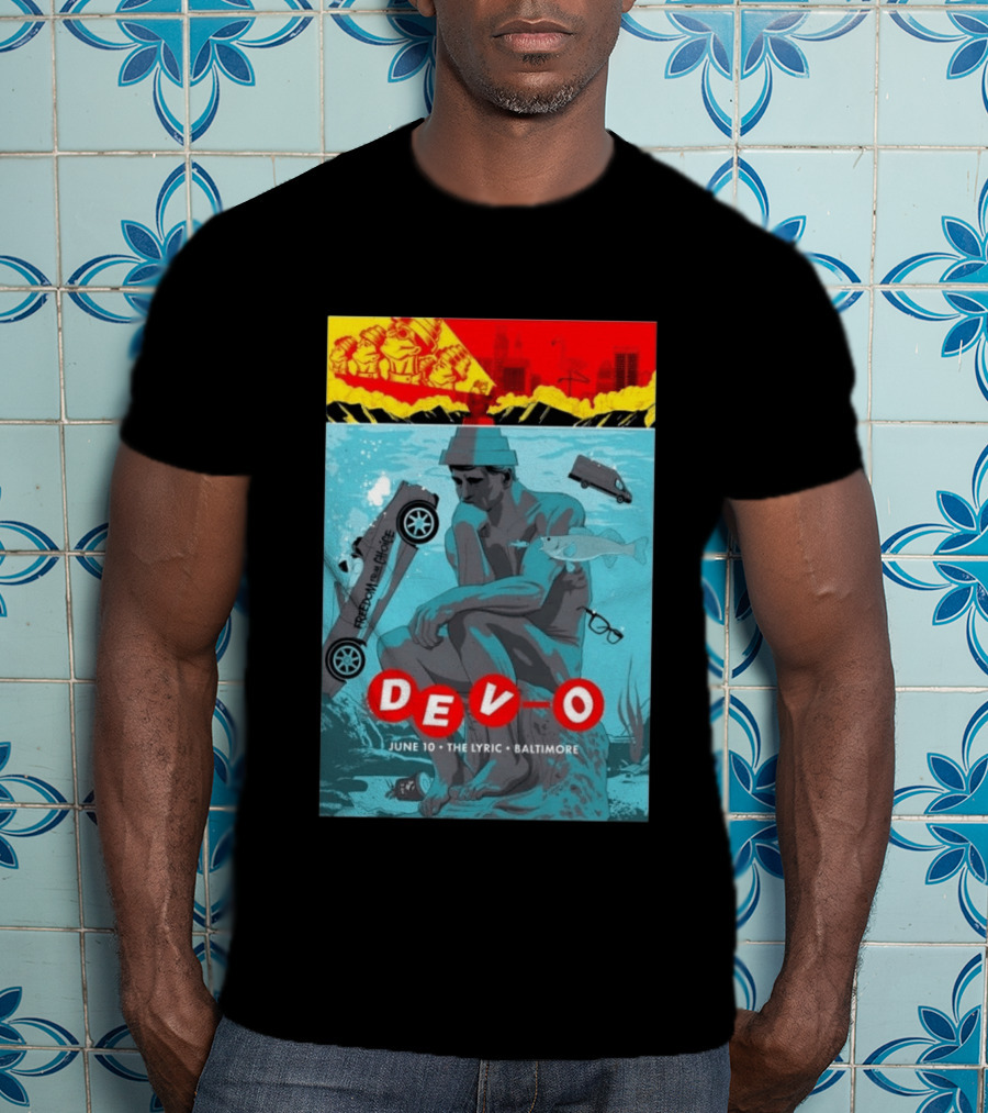 Devo June 10 2026 The Lyric Baltimore Freedom Of Choice T-Shirt