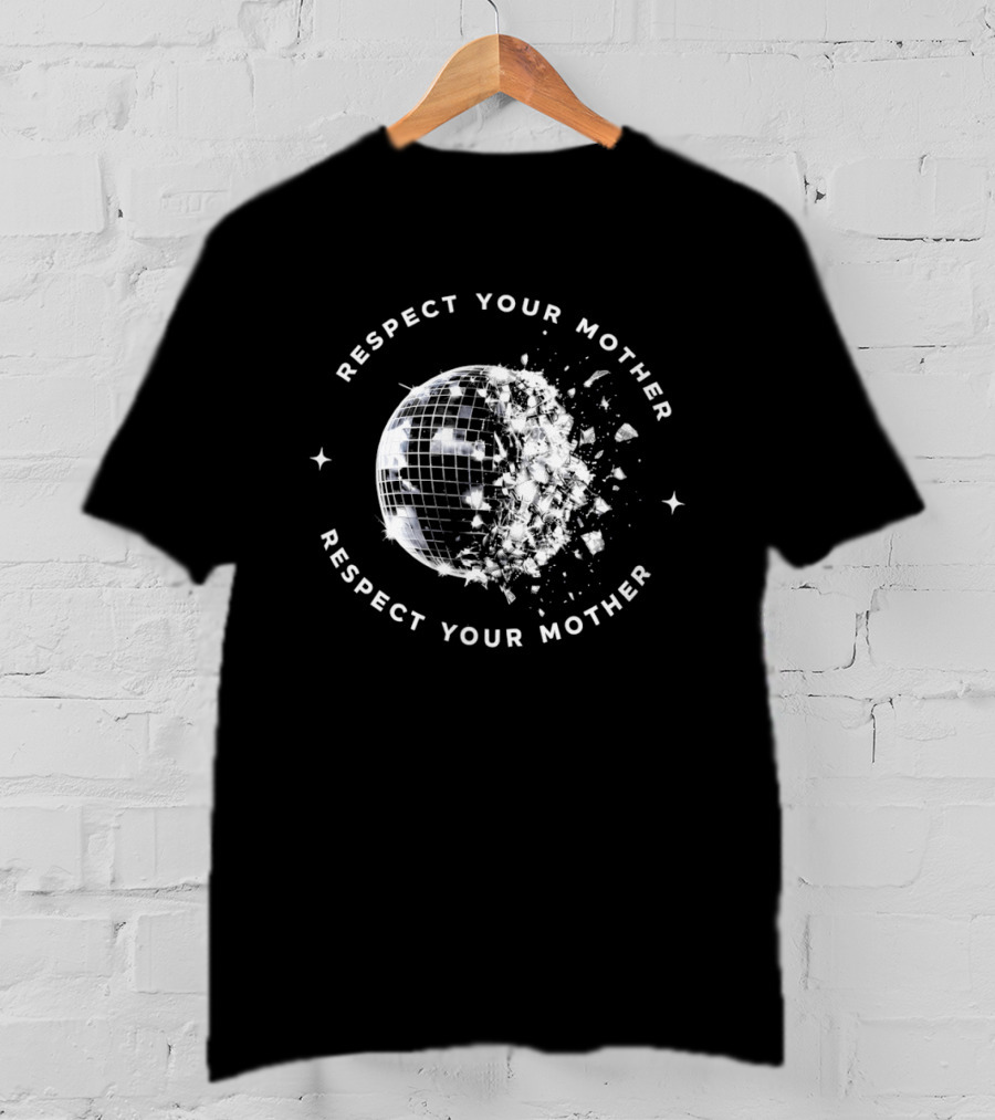 Respect Your Mother Disco Ball Concert T-Shirt