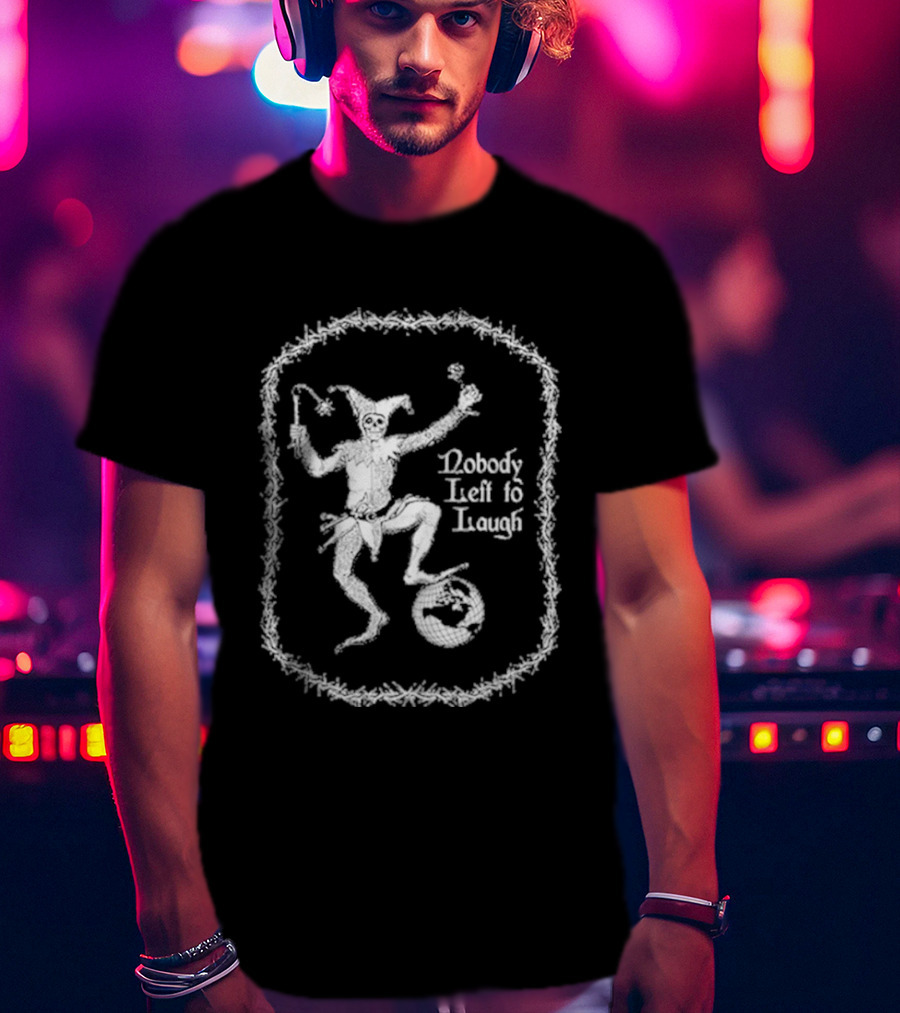 Horrid Realm Nobody Left To Laugh Jester T-Shirt