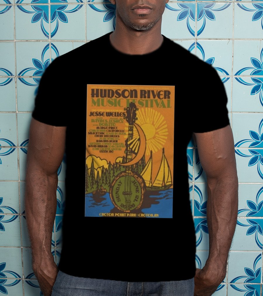 Hudson River Music Festival 2026 Croton Point Park June 21 Jesse Welles Haynes Jesh Donato Marco Price T-Shirt