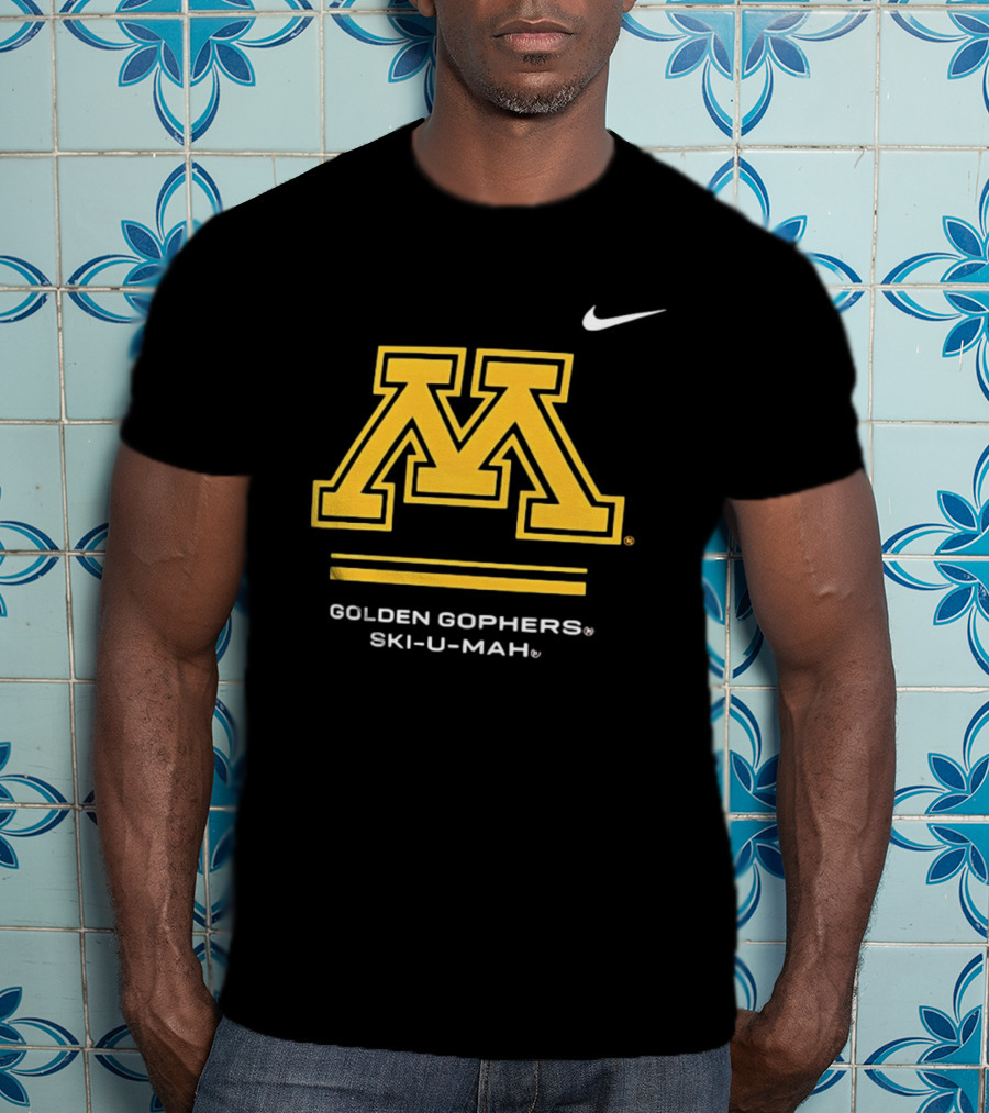 Minnesota Golden Gophers M Ski U Mah Nike T-Shirt