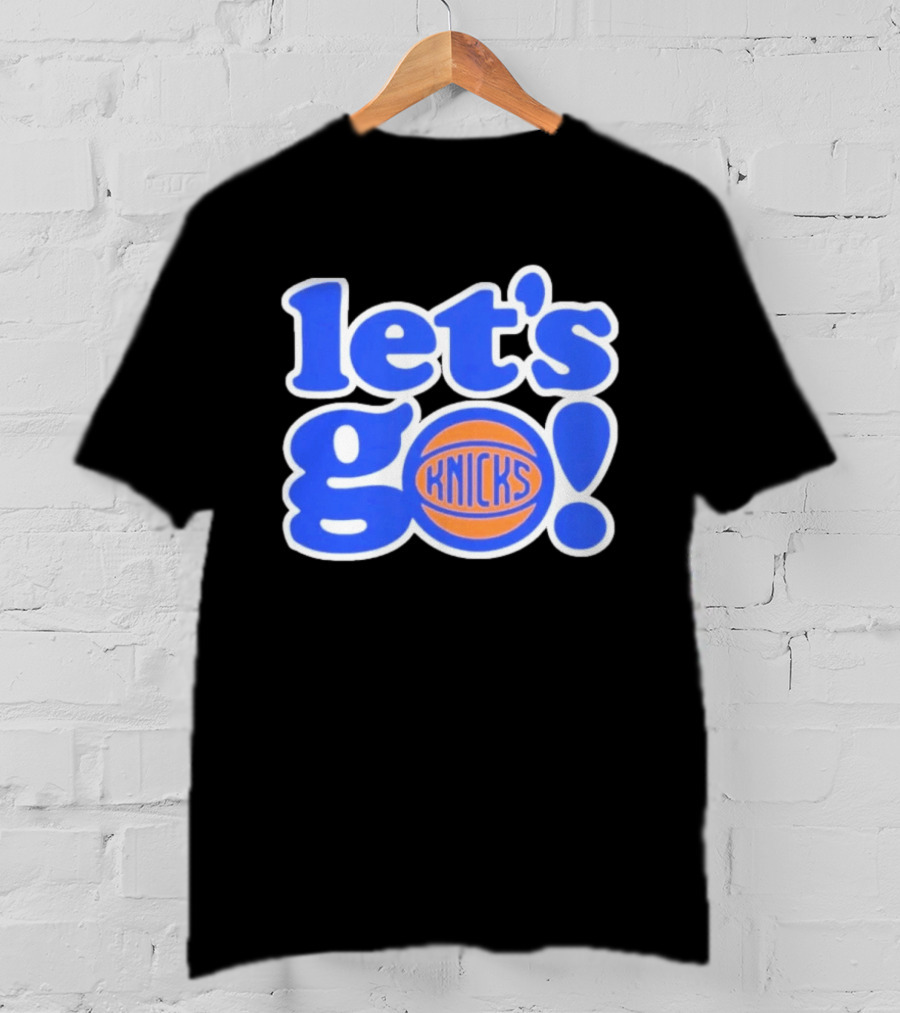 New York Knicks Let's Go NBA 2026 Celebration T-Shirt