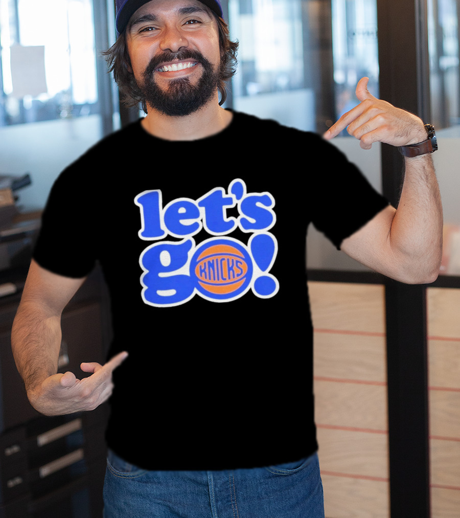 New York Knicks Let's Go NBA 2026 Celebration T-Shirt