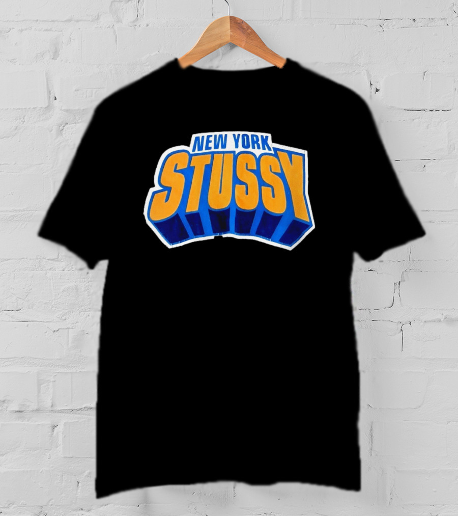 New York Stussy Knicks Collaboration T-Shirt