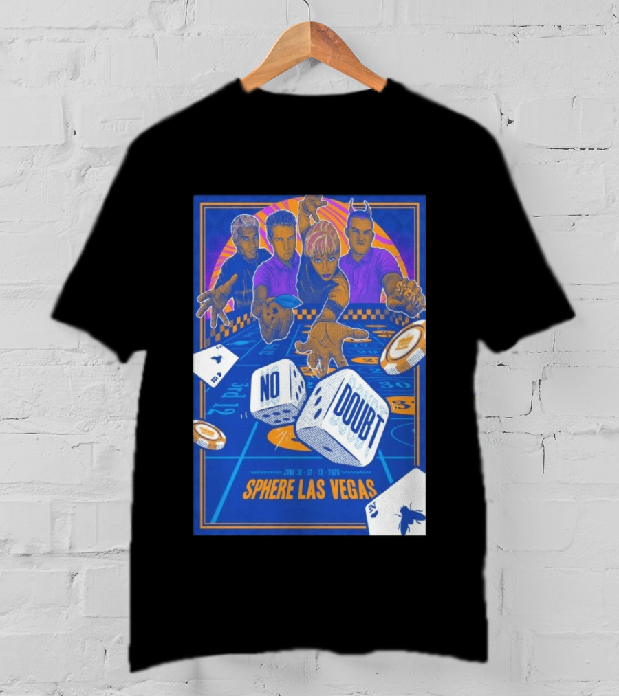 No Doubt June 10 12 13 2026 Sphere Las Vegas Casino T-Shirt