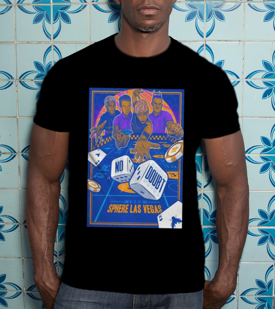 No Doubt June 10 12 13 2026 Sphere Las Vegas Casino T-Shirt