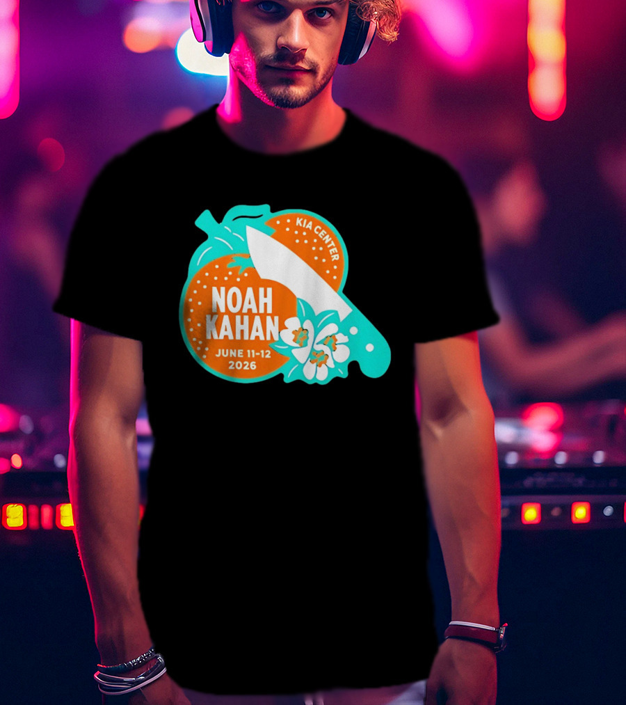 Noah Kahan June 11 12 2026 Kia Center Event Orlando FL T-Shirt
