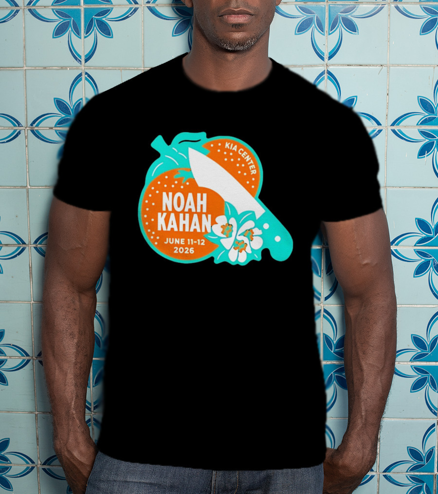 Noah Kahan June 11 12 2026 Kia Center Event Orlando FL T-Shirt