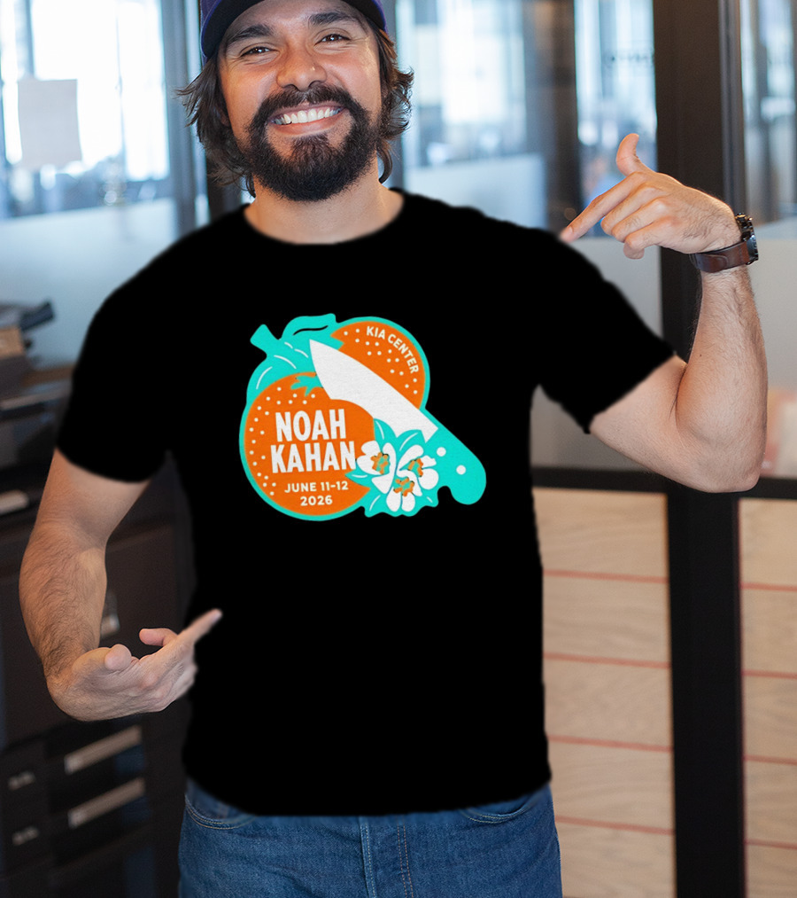 Noah Kahan June 11 12 2026 Kia Center Event Orlando FL T-Shirt