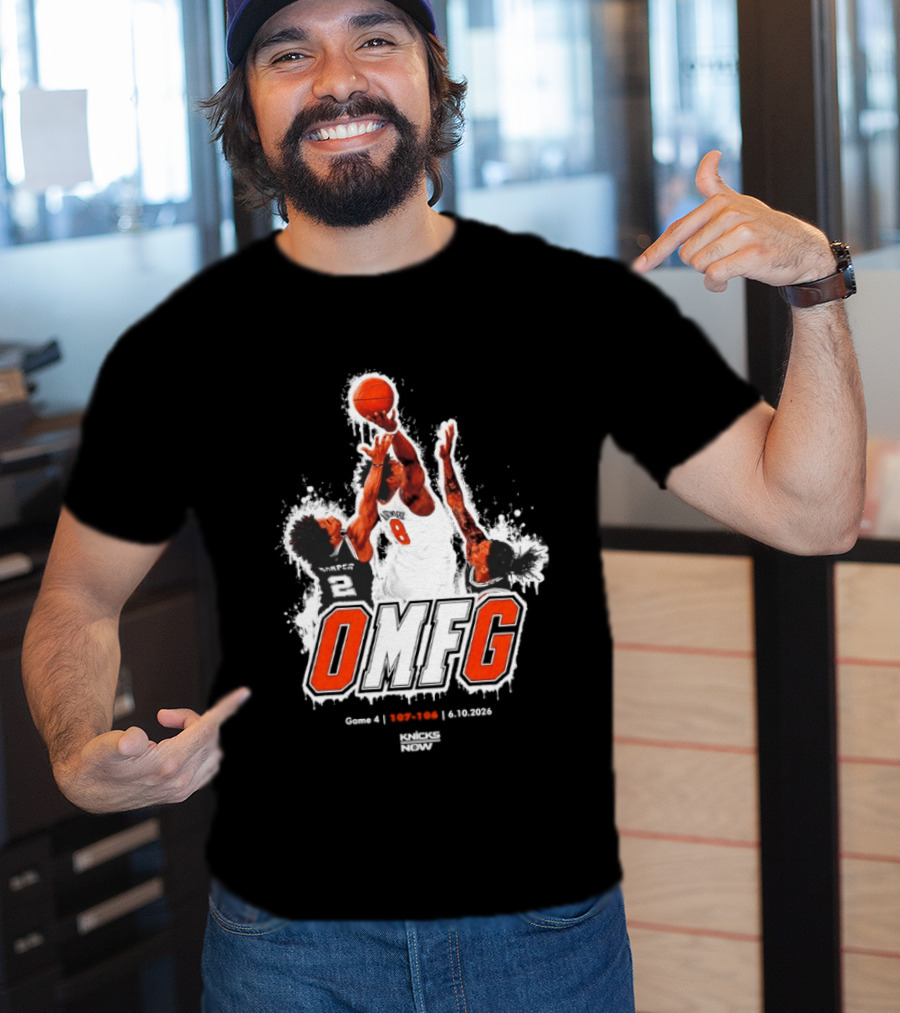 OMFG OG Anunoby New York Knicks Basketball Game 4 107 106 Knicks Now T-Shirt