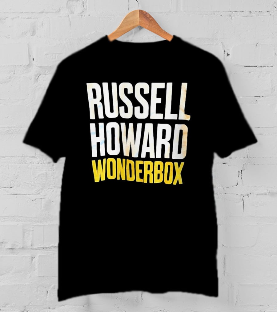 Russell Howard Wonderbox Comedy Tour Stand Up T-Shirt