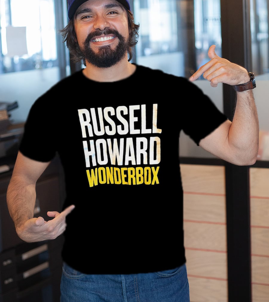 Russell Howard Wonderbox Comedy Tour Stand Up T-Shirt