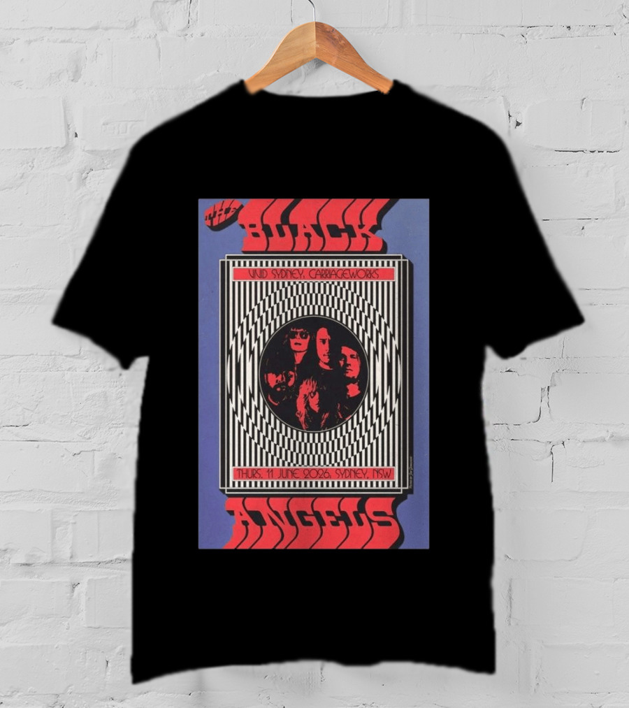 The Black Angels UNID Sydney Carriageworks 11 June 2026 NSW T-Shirt