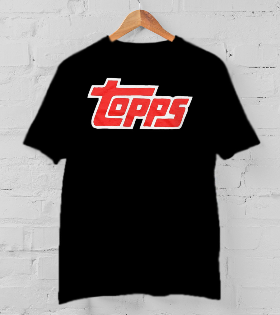 Topps Baseball Card Company Retro Red T-Shirt
