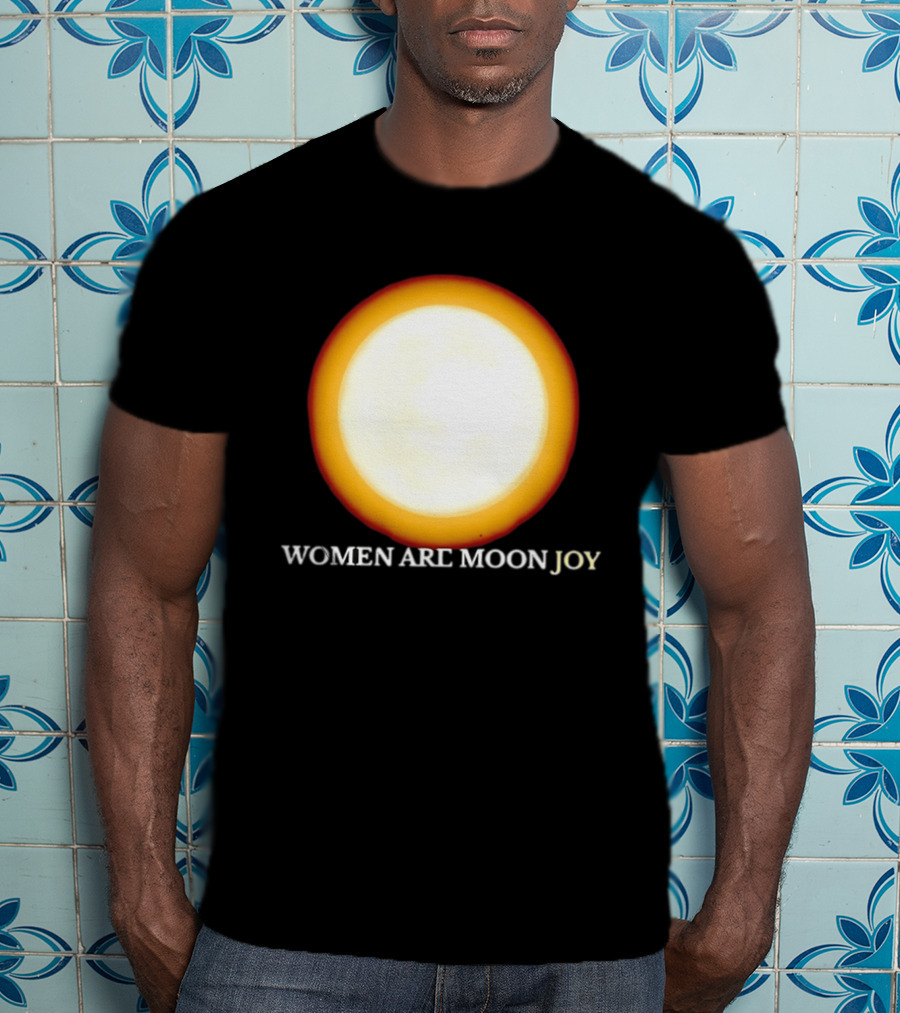 Women Are Moon Joy Full Moon Glow T-Shirt