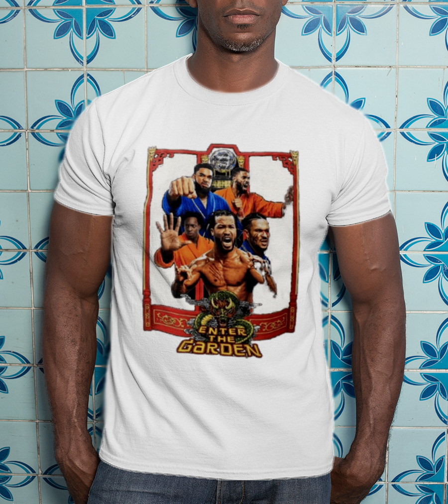 Enter The Garden Knicks Jalen Brunson Josh Hart OG Anunoby Basketball T-Shirt