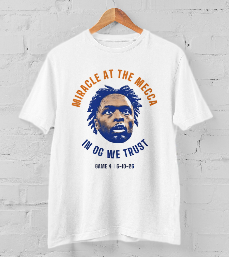 Miracle At The Mecca In OG We Trust Knicks Beat Spurs Game 4 6 10 26 T-Shirt