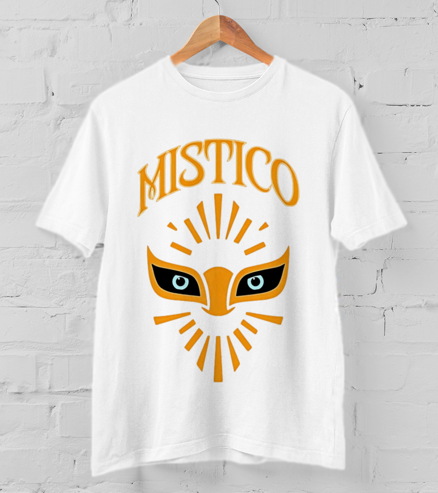 Mistico Mask Iconic Symbol With Radiant T-Shirt