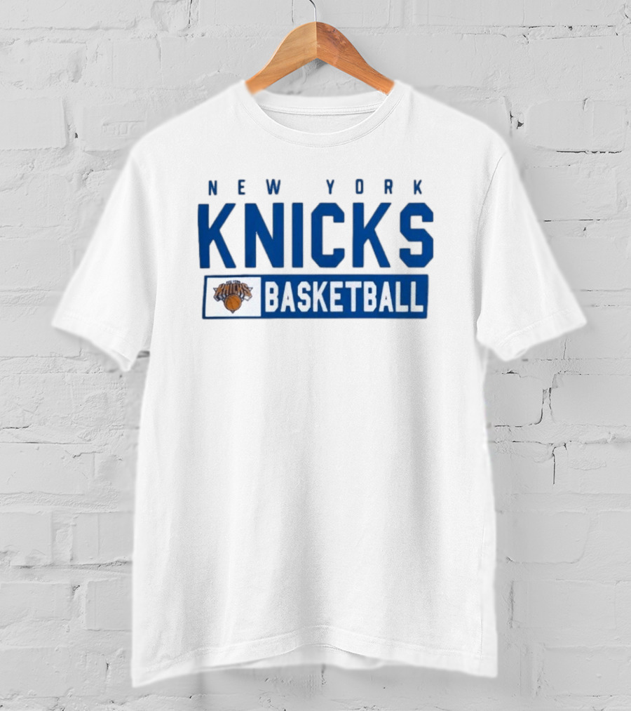 New York Knicks Basketball Classic Grey Heather NBA Fan Gear T-Shirt