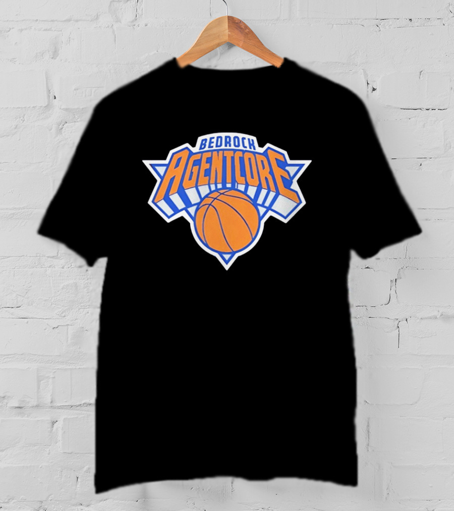 Bedrock Agentcore Basketball Style New York Knicks T-Shirt