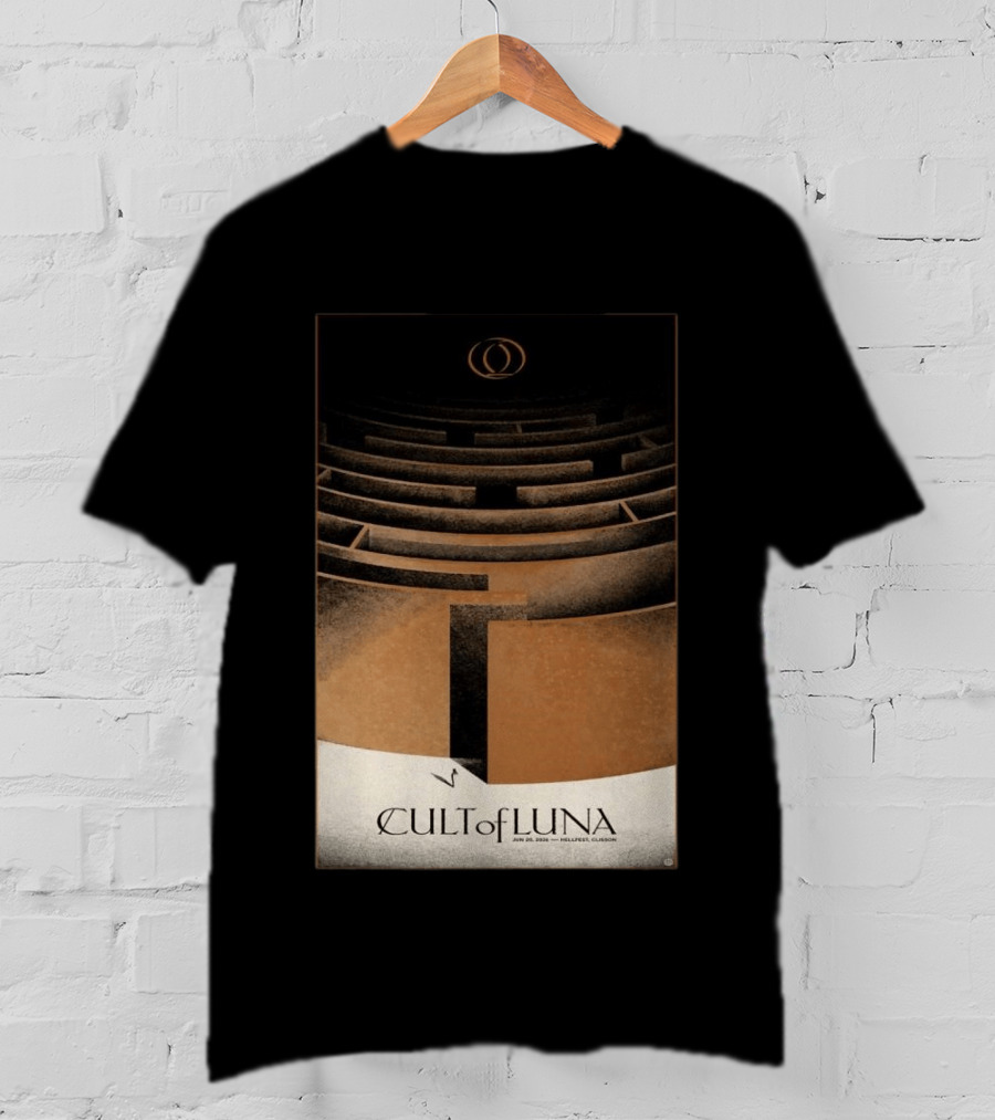 Cult Of Luna Jun 20 2026 Hellfest Clisson Exclusive Maze T-Shirt