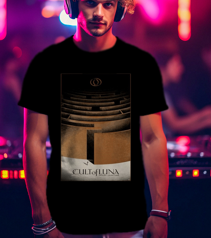 Cult Of Luna Jun 20 2026 Hellfest Clisson Exclusive Maze T-Shirt