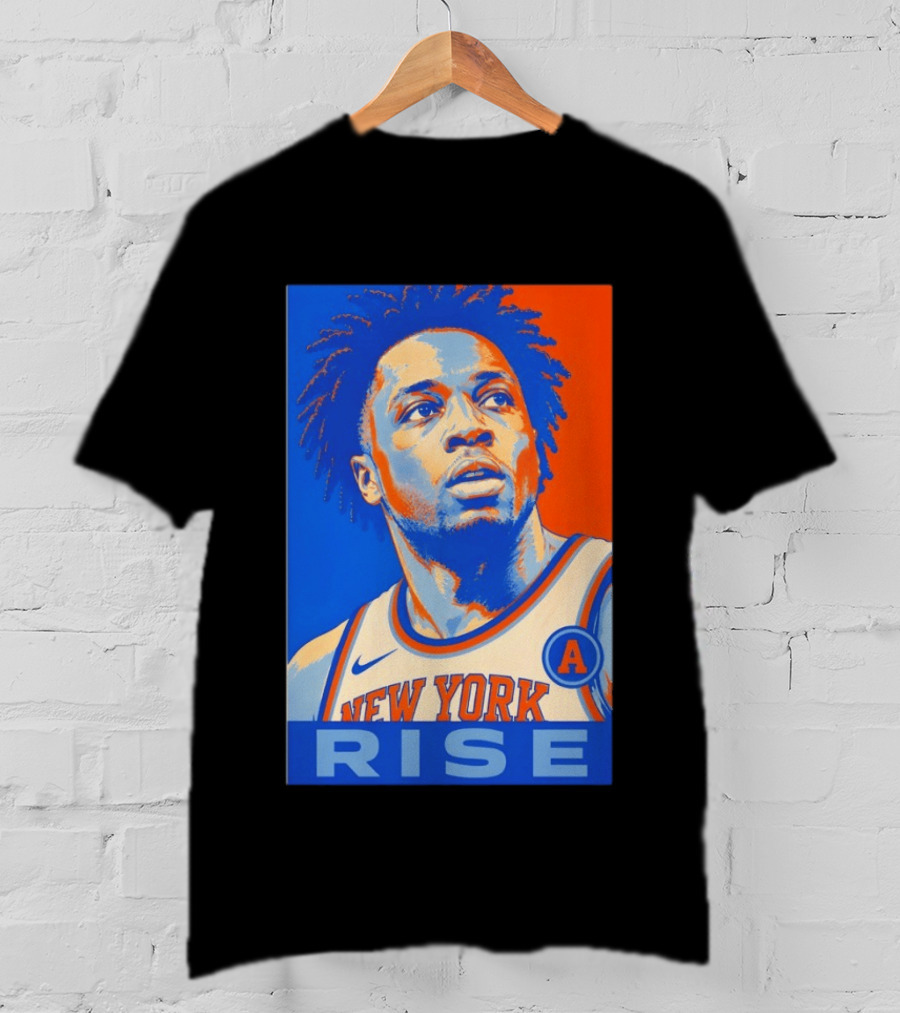 New York Knicks Rise OG Anunoby 2026 NBA Hope T-Shirt