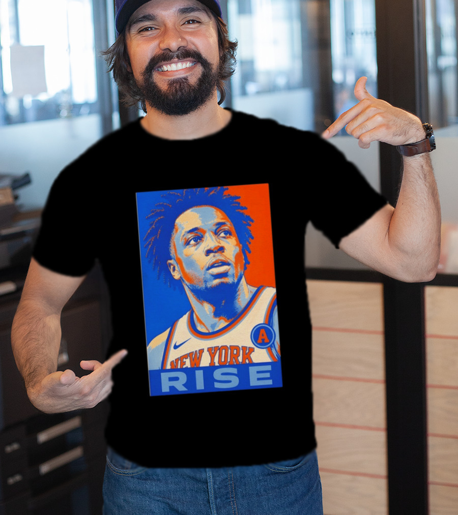 New York Knicks Rise OG Anunoby 2026 NBA Hope T-Shirt