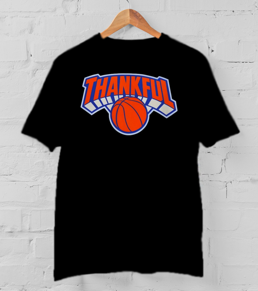 New York Knicks Thankful Basketball 2026 T-Shirt