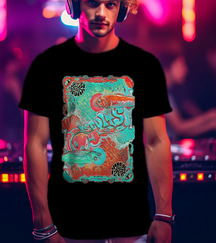 The Disco Biscuits Westport CT June 13 2026 Levitt Pavilion T-Shirt