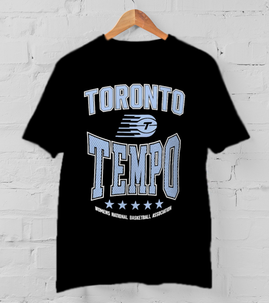 Toronto Tempo WNBA 2026 Women's National Basketball Association Starter Center Squeeze T-Shirt