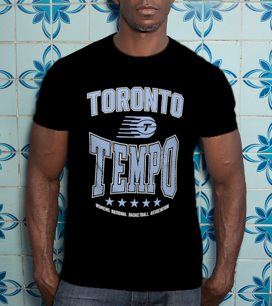 Toronto Tempo WNBA 2026 Women's National Basketball Association Starter Center Squeeze T-Shirt