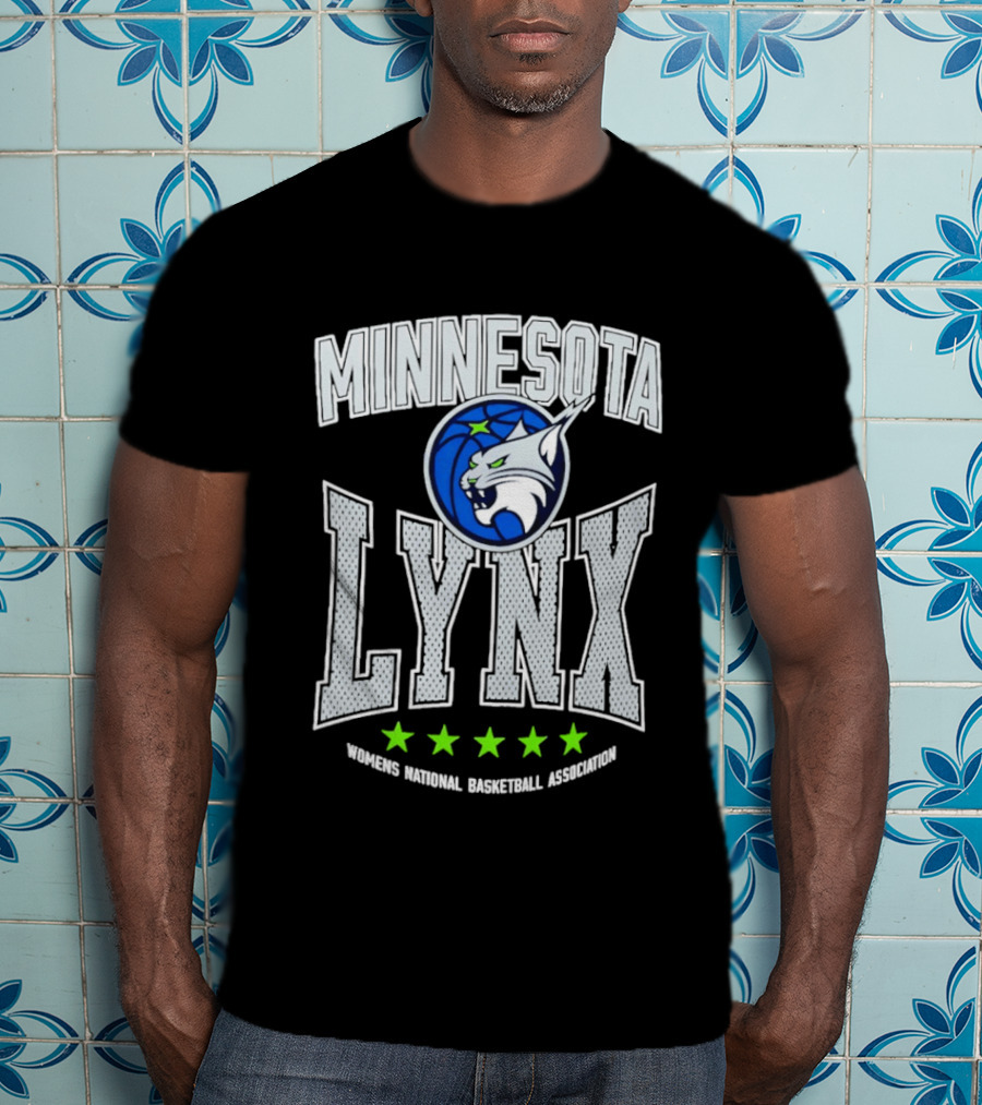 Minnesota Lynx Women's National Basketball Association Stars T-Shirt