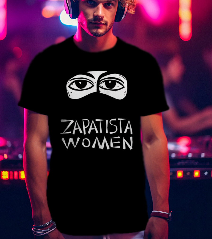 Zapatista Women Eye Iconic Symbol Eyes T-Shirt