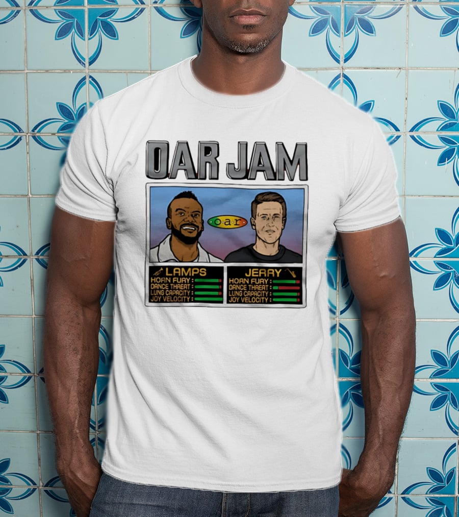 OAR Jam Lamps Jerry Horn Fury Dance Threat Lung Capacity Joy Velocity T-Shirt